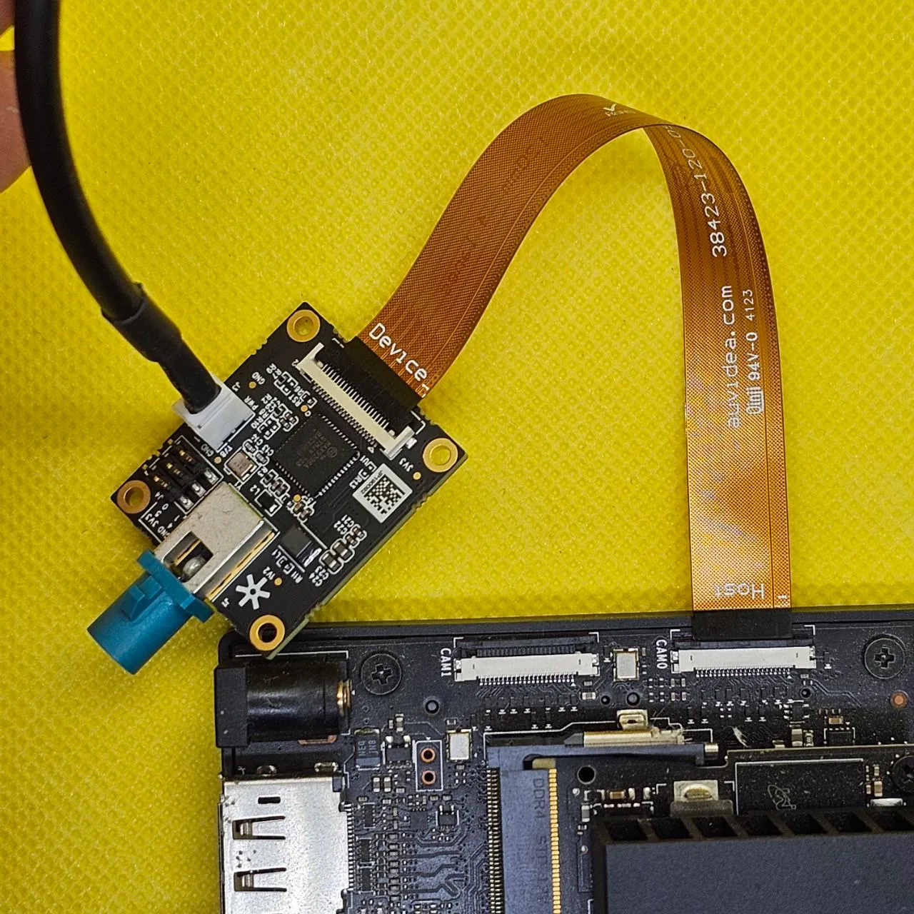 ZED Link Mono Orin Nano MIPI carrier board connection