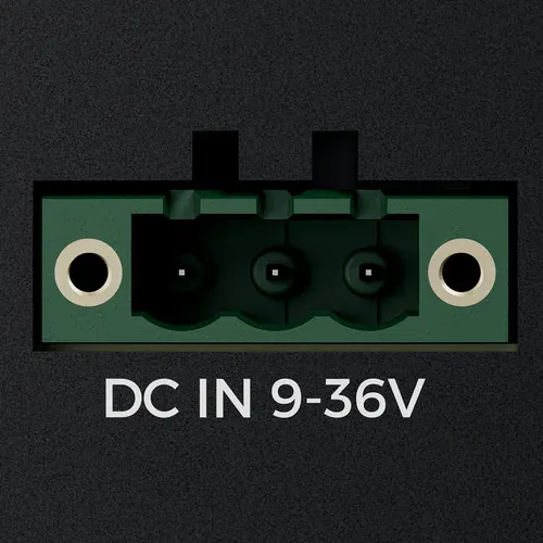 Power input connector