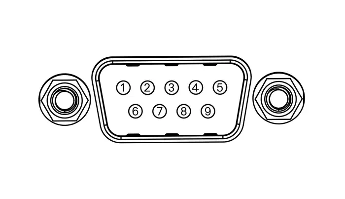 DB9 pinout