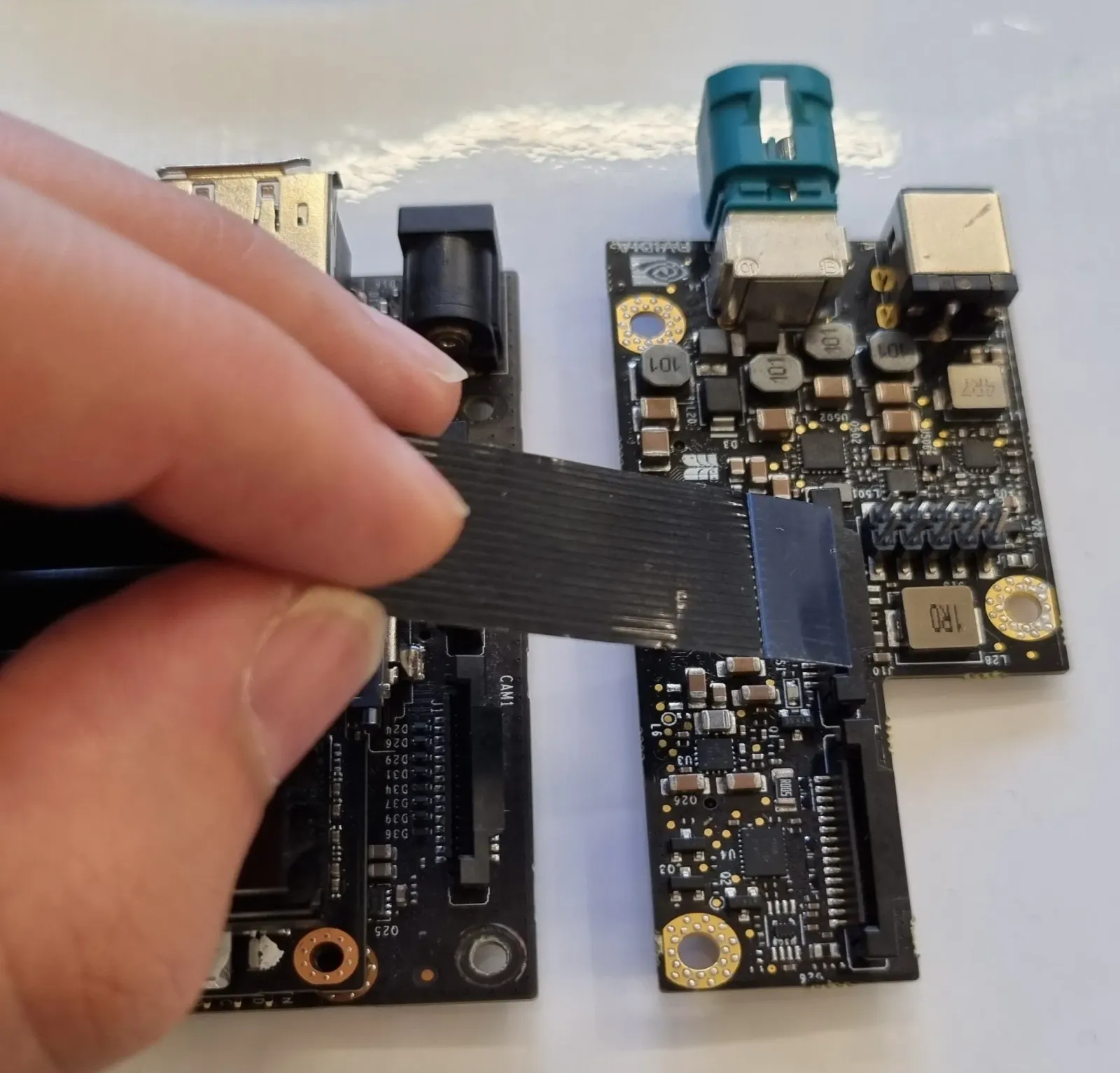 Xavier NX capture card cabling