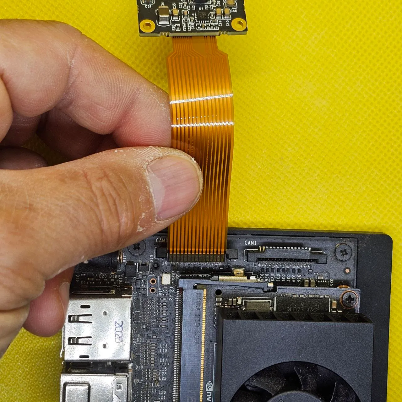 ZED Link Mono Xavier NX MIPI carrier connection