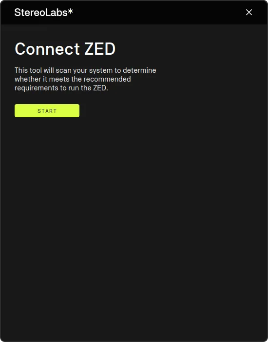 ZED Diagnostic