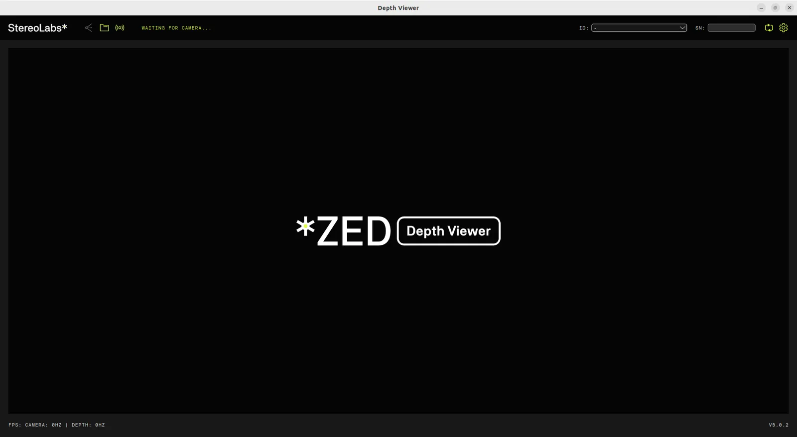 ZED Depth Viewer